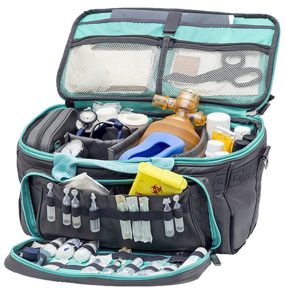 GP'S Softbag-Arzttasche - grau/türkis – Ansicht 2