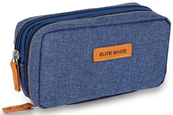 DIABETIC'S Diabetiker-Täschchen - blau bitone