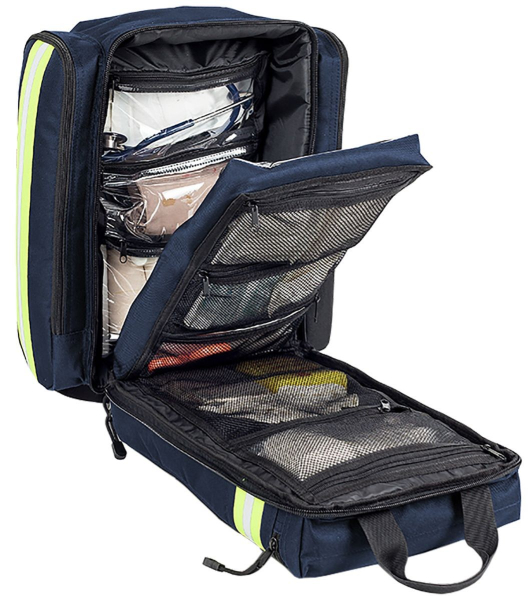 SUPPORTER Notfallrucksack - blau – Ansicht 2