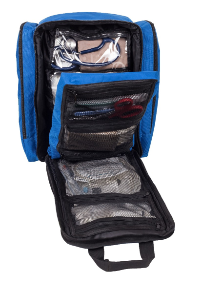SUPPORTER Notfallrucksack - royalblau – Ansicht 3