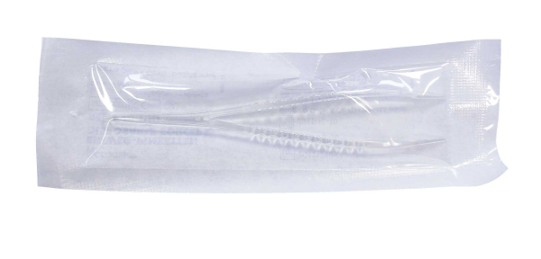 Einmalpinzetten 12,5 cm (50 Stück) – Ansicht 2