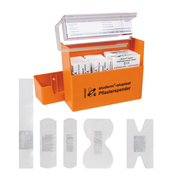 Pflasterspender aluderm®-aluplast, gefüllt (115 Stück)