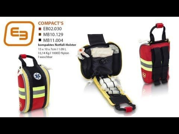 COMPACT Rettungsdienstholster - schwarz – Ansicht 4