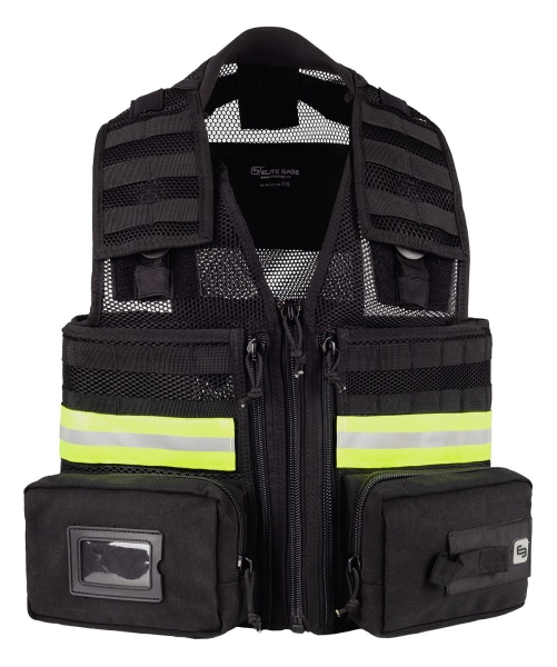 E-VEST Einsatzweste Gr. S/M schwarz