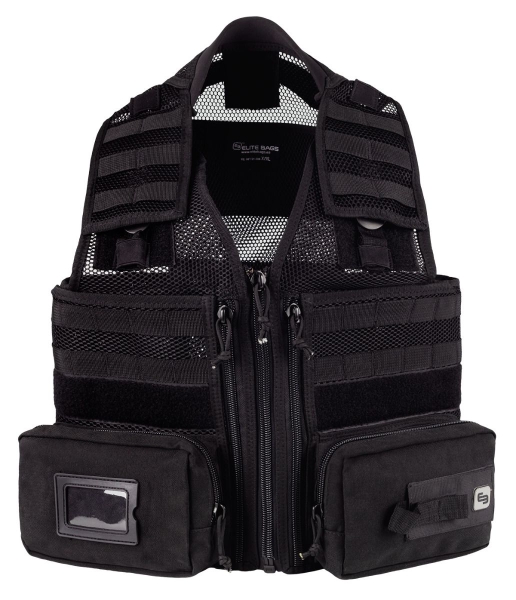 E-VEST Einsatzweste Gr. S/M schwarz