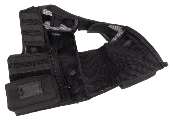 E-VEST Einsatzweste Gr. S/M schwarz