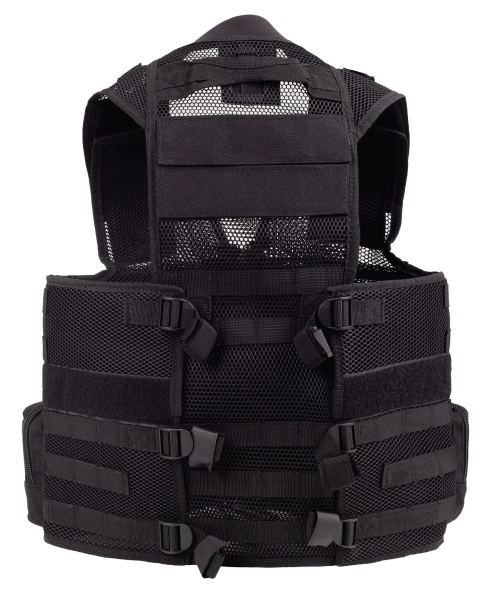 E-VEST Einsatzweste Gr. S/M schwarz