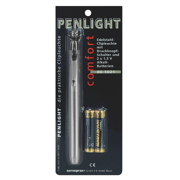 Penlight Comfort -Edelstahl-
