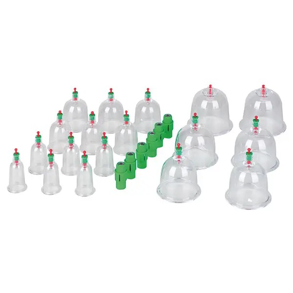 Schröpfgläser-Set aus Kunststoff – Ansicht 2