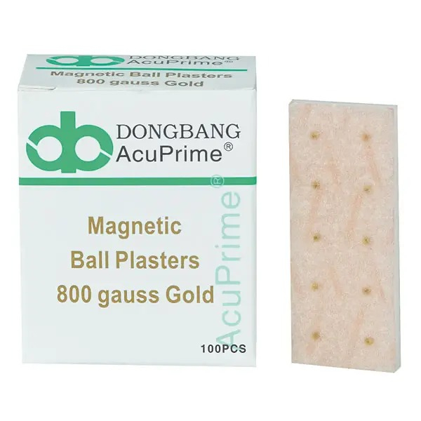 Dongbang Magnetkugeln vergoldet (Ohrkugeln) – 10 x 10 Stück