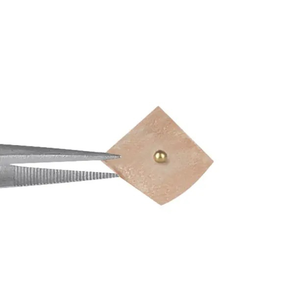 Dongbang Magnetkugeln vergoldet (Ohrkugeln) – 10 x 10 Stück – Ansicht 3