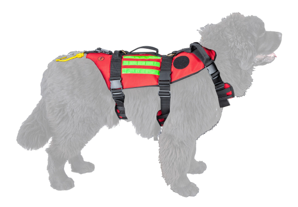 RESCUE’S DOG Geschirr für Hunde – Gr. L