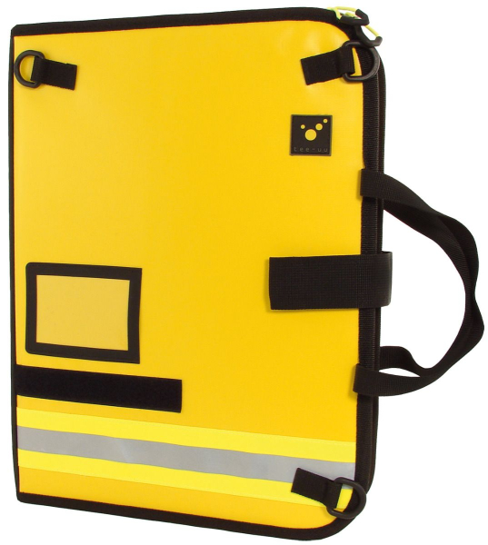 BIG Einsatz-Organizer, DIN A4 hoch – Plane – gelb