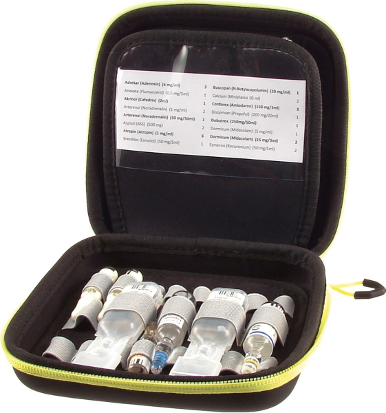 AMPUSAFE XL Ampullarium schwarz – Ansicht 3