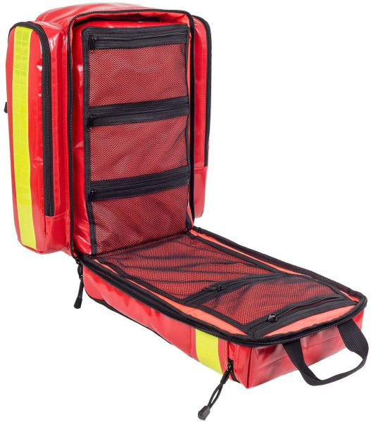 SUPPORTER Notfallrucksack, Plane rot – Ansicht 3