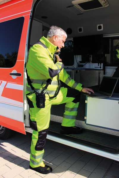 CHANNEL Funkgeräteholster rot – Ansicht 8