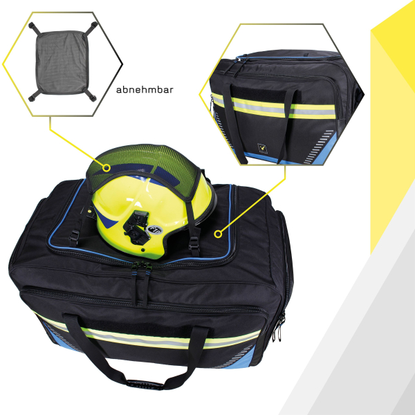 RAGBAG EVO Bekleidungstasche schwarz/blau – Ansicht 7