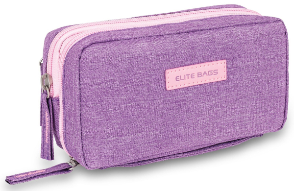 DIABETIC'S Diabetiker-Täschchen violett bitone